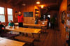 Galehead Hut dining room - White Mountains NH